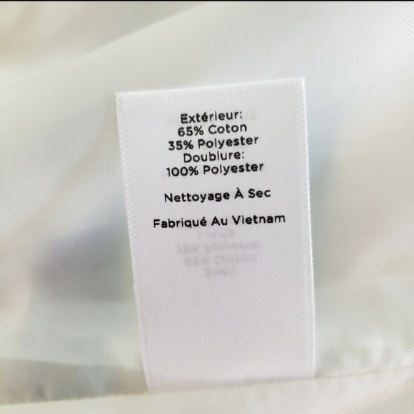 EUC Talbots Fully lined.. size 8 blazer. White/blue/green - Picture 11 of 16